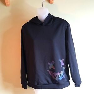 Girls Shein Hooded Sweater